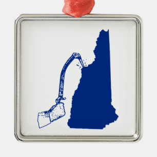 Ornement Métallique New Hampshire Ice Escalade