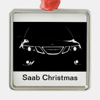 Ornement Métallique Noël de Saab