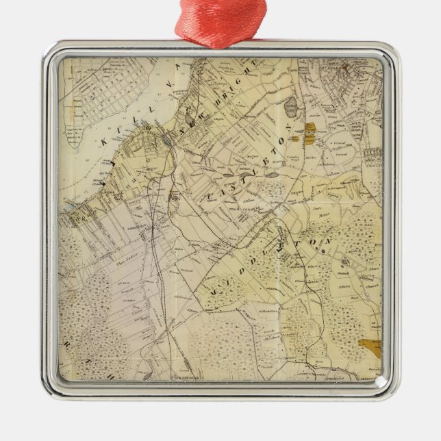 Ornement Métallique Nord de Staten Island (Devant)