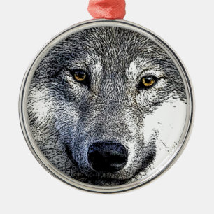 Ornement Métallique OEuvre Wolf Eyes