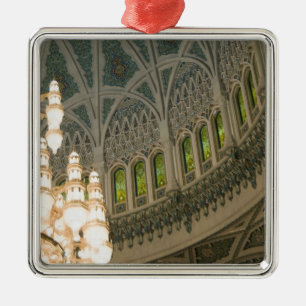 Ornement Métallique Oman, Muscat, mosquée du sultan Qaboos