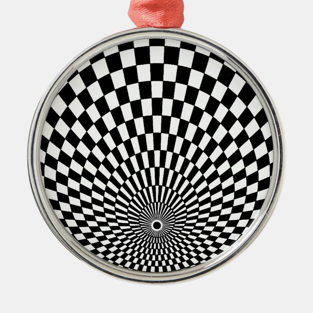 Ornement Métallique OP -Art #2 à Emporio Moffa (Devant)