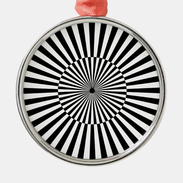Ornement Métallique OP -Art #3 à Emporio Moffa (Devant)