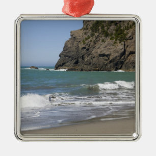 Ornement Métallique OR, côte de l'Oregon, plage de Whaleshead, Sud