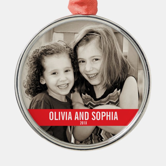 ORNEMENT MÉTALLIQUE ORDRE DU CHRIST DE BOLD RED ET WHITE (Devant)