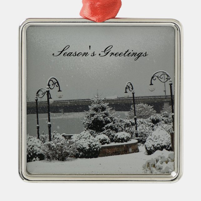 Ornement Métallique Parc de rive d'ornement (Devant)