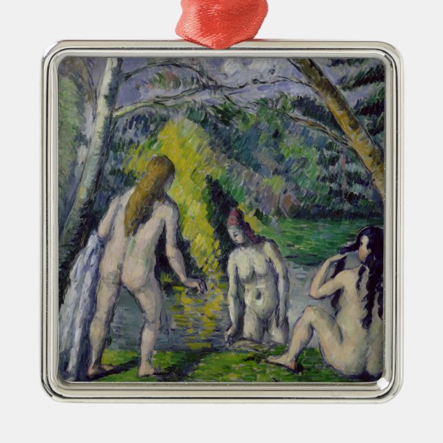 Ornement Métallique Paul Cezanne | les trois baigneurs, c.1879-82 (Devant)