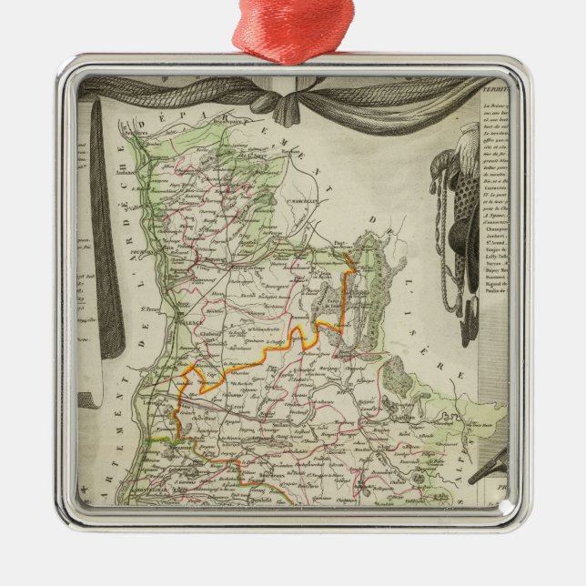 Ornement Métallique Paysages (Devant)