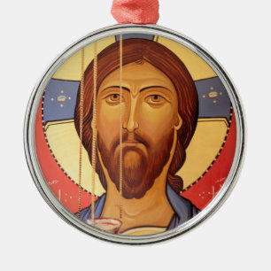 Ornement Métallique Peinture de Jésus