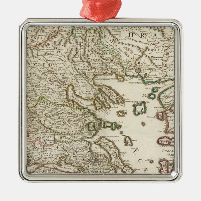 Ornement Métallique Péninsule balkanique, Grèce, Macédoine (Devant)