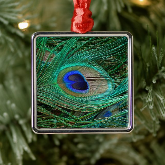 Ornement Métallique Pic bleu indien (Arbre)