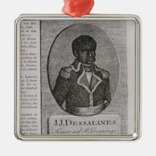 Ornement Métallique Portrait de Jean-Jacques Dessalines