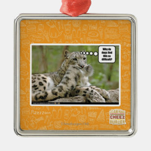 Ornement Métallique Pourquoi les chiens trouvent-ils ceci si difficile