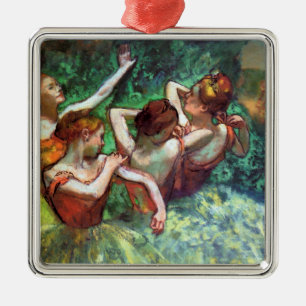 Ornement Métallique Quatre danseurs par Degas