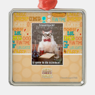 Ornement Métallique Reculez !