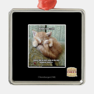 Ornement Métallique Règle de Kitteh #231