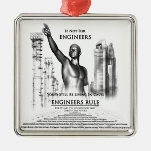 Ornement Métallique Règle des ingénieurs