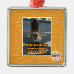 Ornement Métallique Rejets de Firefox