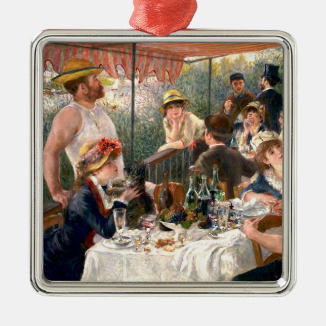 Ornement Métallique Renoir French Luncheon Booking Party (Devant)