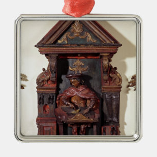 Ornement Métallique Representation de St Crispin à son établi