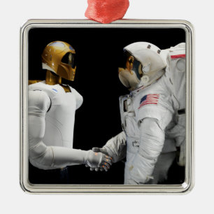 Ornement Métallique Robonaut 2, un astronaute habile et dextérité 4