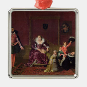 Ornement Métallique Roi de Henri IV du jeu de la France et de la