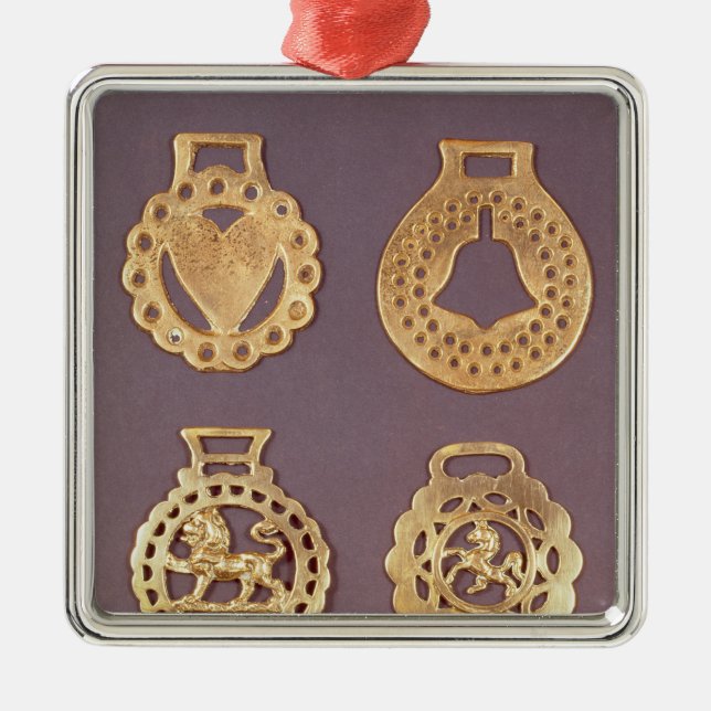 Ornement Métallique Sélection des laitons de cheval (Devant)