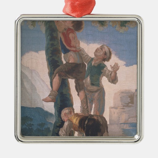 Ornement Métallique S'élever de garçons de Francisco Jose de Goya y (Devant)