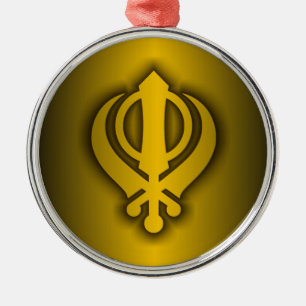 Ornement Métallique Sikh