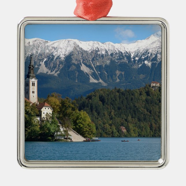 Ornement Métallique Slovénie, Bled, Lake Bled, Bled Island, Bled 2 (Devant)