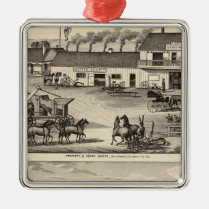 Ornement Métallique Smyth, propriétés d'Adams