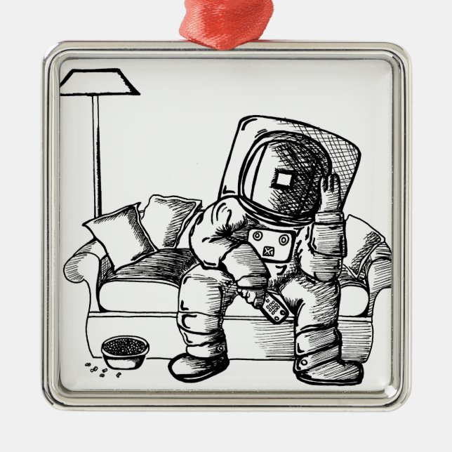 Ornement Métallique Sofa de l'espace (Devant)