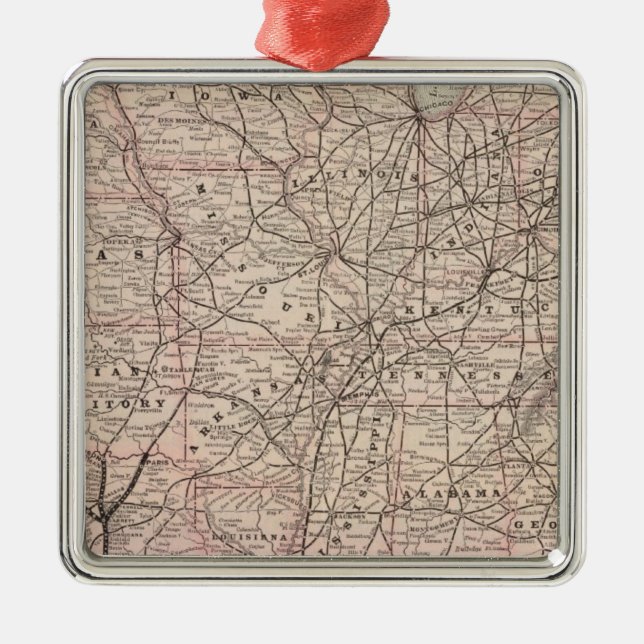 Ornement Métallique Southern Pacific Company (Devant)