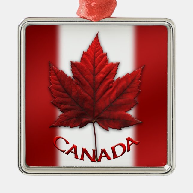 Ornement Métallique Souvenirs et cadeaux du Canada de l'ornement du dr (Devant)