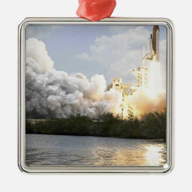 Ornement Métallique Space Shuttle Atlantis se lève sur 22 (Devant)