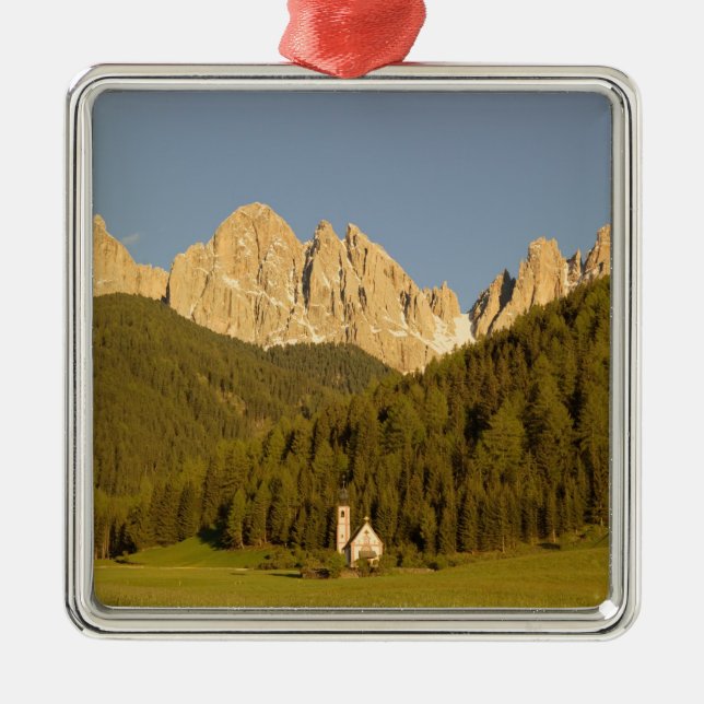 Ornement Métallique St Giovanni, Val di Funes, Dolomites, Italie (Devant)