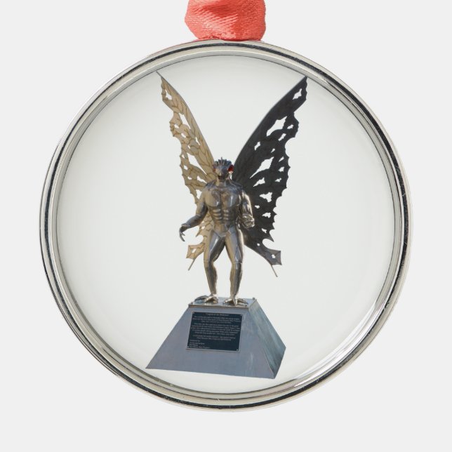 Ornement Métallique Statue de Mothman from Point Pleasant Virginie-Occ (Devant)