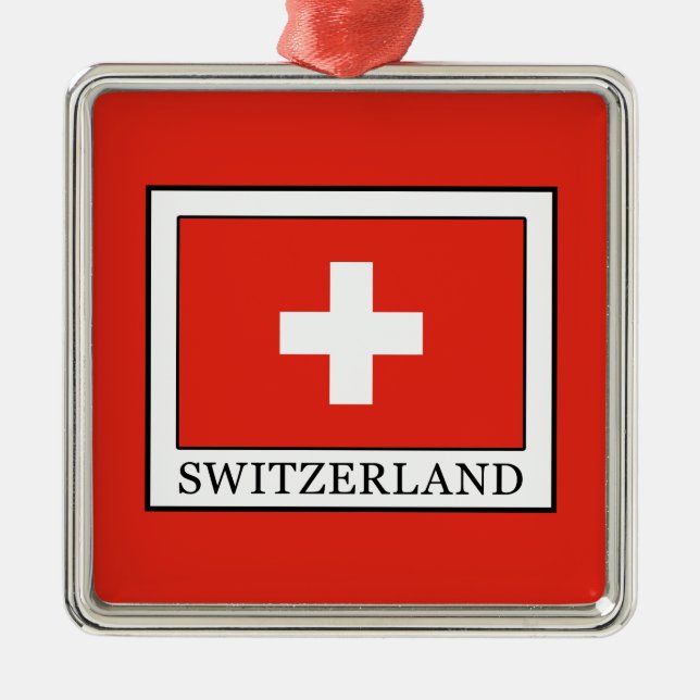 Ornement Métallique Suisse (Devant)