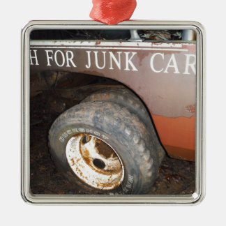 Ornement Métallique Symbole de voiture Tow Truck vintage pour la malbo