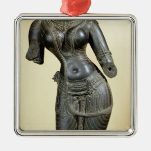 Ornement Métallique Tara, Nalanda, le Bihar, dynastie de Pala (pierre)