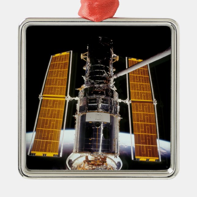 Ornement Métallique Télescope spatial Hubble (Devant)
