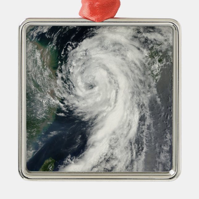 Ornement Métallique Tempête tropicale Dianmu (Devant)