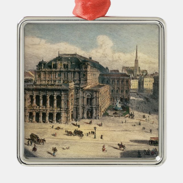 Ornement Métallique Théatre de l'opéra d'état de Vienne, c.1869 (Devant)