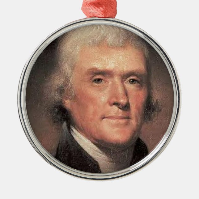 Ornement Métallique Thomas Jefferson (Devant)