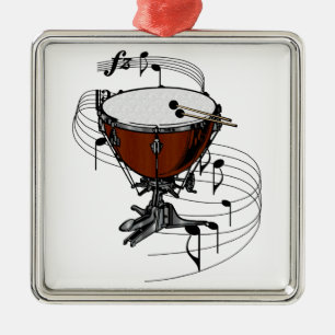 Ornement Métallique Timbales (tambour de bouilloire)
