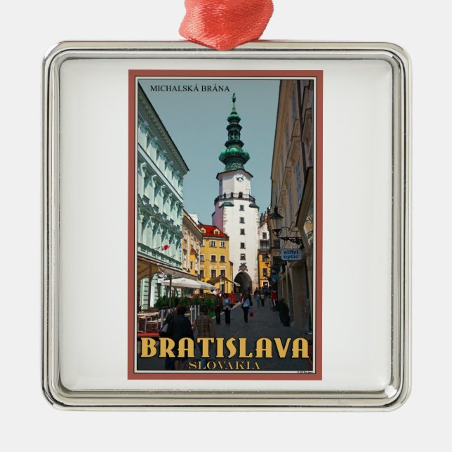 Ornement Métallique Tour de Bratislava - de Michael (Devant)