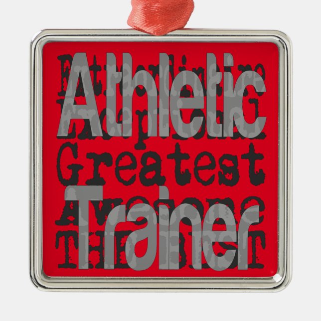 Ornement Métallique Trainer sportif Extraordinaire (Devant)