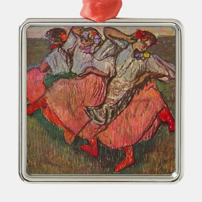 Ornement Métallique Trois Danseurs russes par Edgar Degas (Devant)