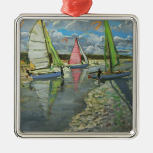 Ornement Métallique Trois dunes France de braillement de voiliers