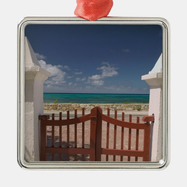 Ornement Métallique Turks and Caicos, île de Grand Turk, Cockburn 5 (Devant)